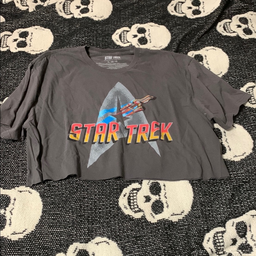 Star Trek Gray Graphic Tee